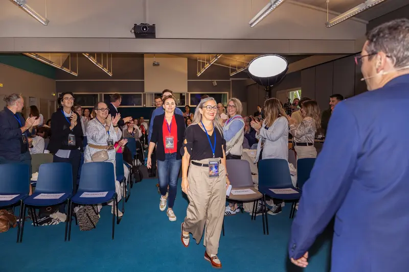 Full room during a conference at INDEPENDANCE DAY 2